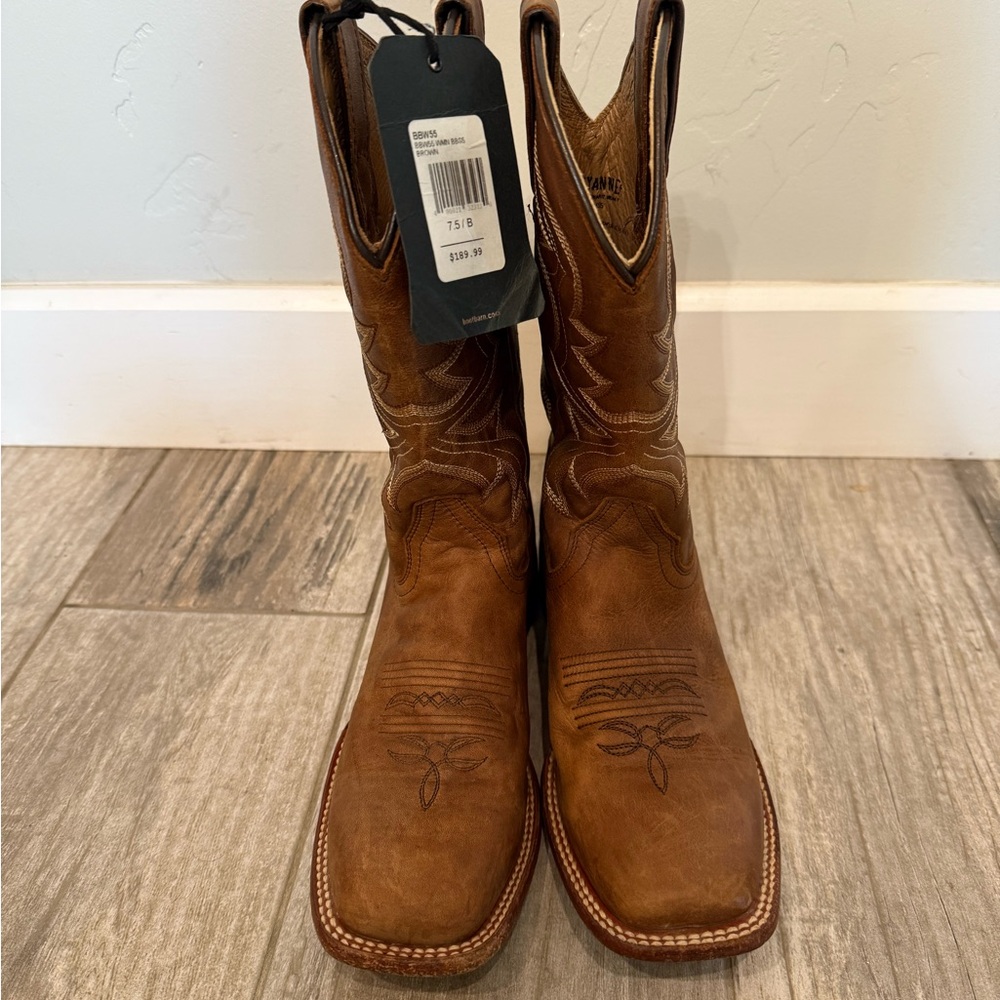 Shyanne Woman’s Brown Western Boots - Square Toe